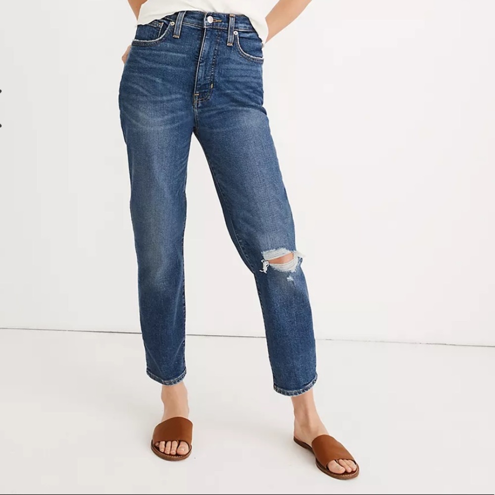 Madewell Mom Jean Comfort Stretch Edition